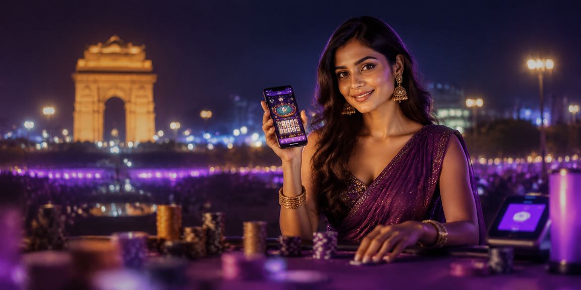 User making mobile payment for lottery tickets near India Gate, Delhi