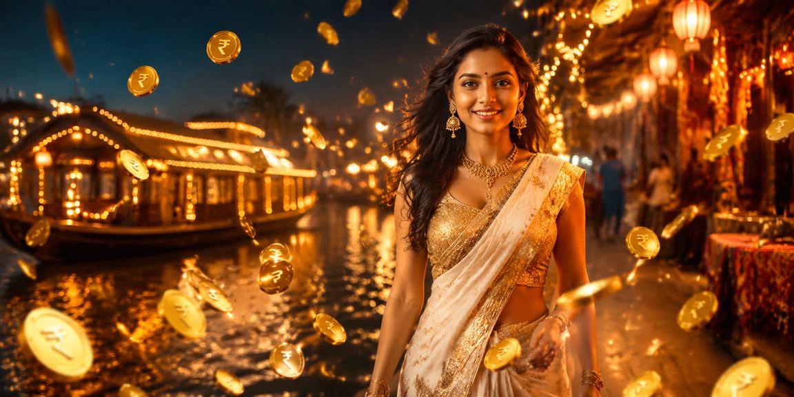 Responsible gaming concept with Indian casino player and soft light